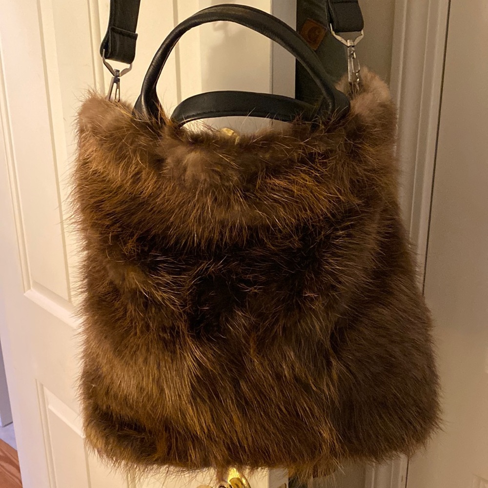 Beaver fur purse/handbag